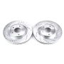PowerStop JBR1538XPR PowerStop Evolution Performance Drilled, Slotted & Plated Brake Rotor Pair