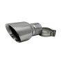 Corsa Performance TK009 Single 4.5in. Polished Pro-Series Universal Tip Kit (3.0in. Inlet-Clamp Included