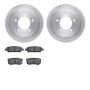 Dynamic Friction 6502-39131 Rotor Kit