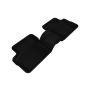 3D MAXpider 2003-2008 Toyota Matrix Kagu 2nd Row Floormats - Black