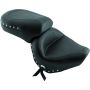 Mustang Motorcycle 75266 Mustang 98-16 Yamaha V-Star 650 Custom, 98-10 V-Star 650 Cl Touring 1PC Seat w/Studs - Black