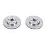 PowerStop AR8299XPR PowerStop Evolution Performance Drilled, Slotted & Plated Brake Rotor Pair