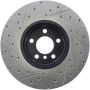 Stoptech 127.34126L Slotted & Drilled Sport Brake Rotor