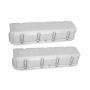 MOROSO MOR68482 BBC Billet Rail Valve Cover Set - Tall wo/Logo