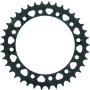 BikeMaster 965105 Honda Rear Steel Sprocket 520 38T - Black
