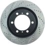 Stoptech 127.44174R Slotted & Drilled Sport Brake Rotor