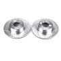 PowerStop EBR841XPR PowerStop Evolution Performance Drilled, Slotted & Plated Brake Rotor Pair