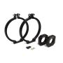 WEHRS MACHINE WEHWM1405250T1500 Mount Fire Bottle 5.25in ID 1-1/2in Tube Mnt Pair
