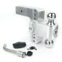 Weigh Safe CTB6-2.5-KA 180 Hitch 6in Drop Hitch & 2.5in Shank (10K/18.5K GTWR) w/WS05 - Aluminum