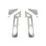 FIVESTAR FIV11002-73333 Aluminum Hood Hinge Kit Extended Pair