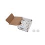 ALLSTAR PERFORMANCE ALL18846-50 Body Bolt Washer Plastic White 50pk