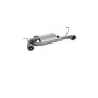 QTP 425007 2007-2018 Jeep Wrangler JK  Screamer Axle Back