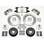 Wilwood 140-9802-P Narrow Superlite 6R Front Hub Kit 14.00in Polished 74-80 Pinto/Mustang II Disc Spindle only
