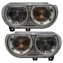 Oracle Lighting 7720-335 2008-2014 Dodge Challenger Pre-Assembled LED Halo Headlights - (Non-HID)
