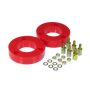 Prothane 14-1701 04-08 Nissan Titan Front Coil Spring 2in Lift Spacer - Red
