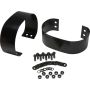 Kentrol 76-95 Jeep CJ/Wrangler YJ Bumperettes Pair - Powdercoat Black
