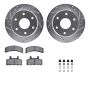 Dynamic Friction 7212-48076 Rotor Kit