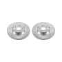 PowerStop AR85165XPR PowerStop Evolution Performance Drilled, Slotted & Plated Brake Rotor Pair