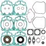 Vertex Pistons 711234 Vertex Gaskets 1999 Ski-Doo MX Z X 440 LC Complete Gasket Kit w/ Oil Seals