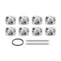 BBC Domed Piston Set 4.530 Bore +45cc