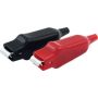 QUICKCAR RACING PRODUCTS QRP50-435 Alligator Clamps Red & Black (Pair)