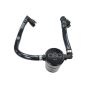J&L 18-19 Ford Mustang GT Passenger Side Oil Separator 3.0 - Black Anodized