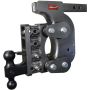 GEN-Y Hitch GH-1424 Gen-Y The Boss Torsion-Flex 2in Shank 12.5in Drop 16K Hitch w/GH-051 Dual-Ball/Pintle Lock/Stab Kit