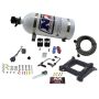 Nitrous Express 60040-10 4150 Gemini STAGE 6 (50-100-150-200-250-300HP) WITH 10LB BOTTLE.