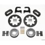 Wilwood 140-0262-BD Forged Dynalite Rear Drag Kit Drilled Rotor Small Ford 2.66in Offset