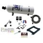 Nitrous Express 60075-15 Dominator Gemini STAGE 6 ALCOHOL WITH 15LB BOTTLE