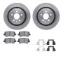 Dynamic Friction 6512-27299 Rotor Kit