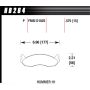 Hawk Performance HB264P.575 SuperDuty Disc Brake Pad