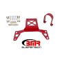 BMR Suspension DSL020R Driveshaft Saftey Loop, Front, 2-piece Loop