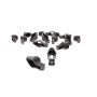 Top Street Performance 60167 TSP Cast Steel Roller Rocker Arms, Chevy Small Block, 1.6 Ratio, 7/16 in. Stud
