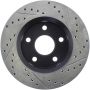 StopTech 07-13 Jeep Wrangler Drilled Right Front Rotor