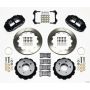 Wilwood 140-11920 Narrow Superlite 4R Rear Kit 12.88in 84-87 Corvette C4