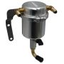 Moroso 85524 14-19 Chevrolet Corvette (Non ZO6) Air/Oil Separator Catch Can - Large Body - Billet Aluminum