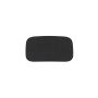 Kentrol 07-18 Jeep Wrangler JK Plate Delete Badge - Textured Black