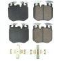 PowerStop 17-1868 PowerStop - Z17 Low-Dust Ceramic Brake Pads with Hardware