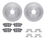 Dynamic Friction 6512-80307 Rotor Kit