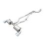AWE Tuning 3020-32058 AWE 2020 Toyota Supra A90 Non-Resonated Touring Edition Exhaust - 5in Chrome Silver Tips