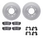 Dynamic Friction 4512-21067 Rotor Kit