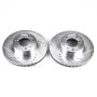 PowerStop EBR262XPR PowerStop Evolution Performance Drilled, Slotted & Plated Brake Rotor Pair