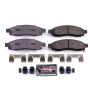 PowerStop Z23-1015 PowerStop - Z23 Daily Driver Carbon-Fiber Ceramic Brake Pads with Hardware Kit