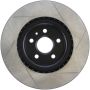 Stoptech 126.62124SR Power Slot 10 Camaro SS 8cyl / 09 Pontiac G8 GXP Front Right Slotted Rotor
