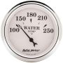 AutoMeter 1638 GAUGE, WATER TEMP, 2 1/16