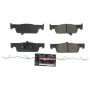 PowerStop Z23-1955 PowerStop - Z23 Daily Driver Carbon-Fiber Ceramic Brake Pads with Hardware Kit