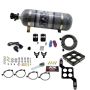 Nitrous Express 60547-12 DOMINATOR BILLET CROSSBAR PRO POWER (100-200-300-400-500HP) W/ COMPOSITE BOTTLE.