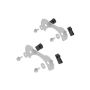 Borla 60581 Accessory - CrateMuffler Endplate Bracket Kit