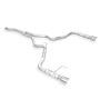 Stainless Works M15ECBSW 2015-16 Mustang 2-1/2in Catback Retro Chambered Mufflers